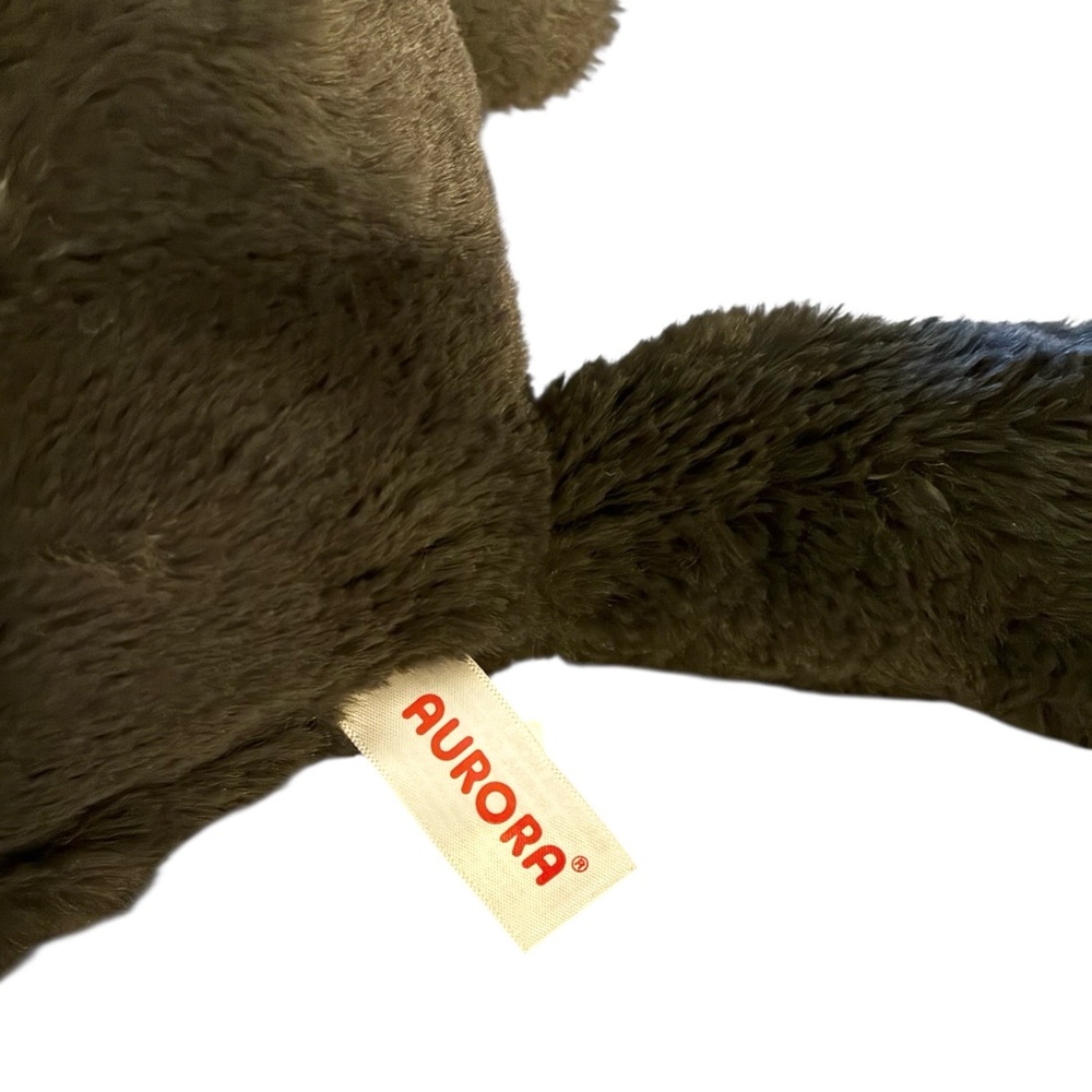Aurora Snoozles Dark Gray Rhinoceros 18" Weighted‎ Floppy Stuffed Animal - Picture 3 of 4